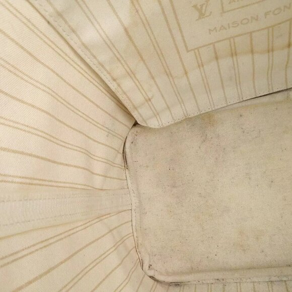 Authentic LOUIS VUITTON Neverfull MM Damier Azur Tote Bag - Picture 12 of 15